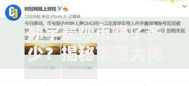 孙宇晨炒币赚了多少？揭秘币圈大佬的财富密码