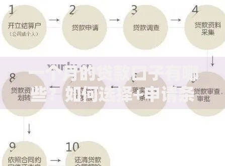 一个月的贷款口子有哪些？如何选择+申请条件解析