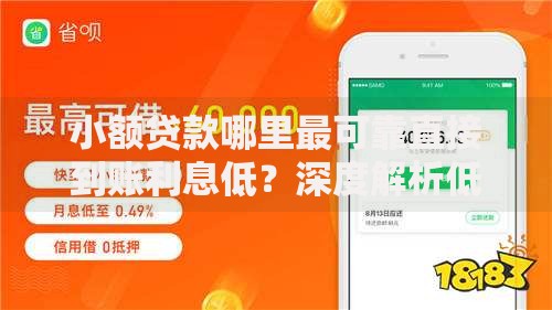 小额贷款哪里最可靠直接到账利息低？深度解析低息安全平台如何选