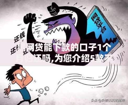 黑网贷能下款的口子1个月归还吗,为您介绍5款不需要征信的借款平台