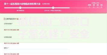 微信推广贷款口子怎么样？安全审核与风险深度解析
