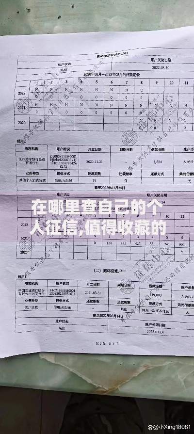 在哪里查自己的个人征信,值得收藏的5个黑户高炮口子