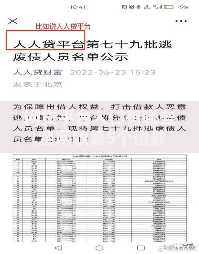 网贷平台入口有哪些,全网收集5个借款平台容易借钱