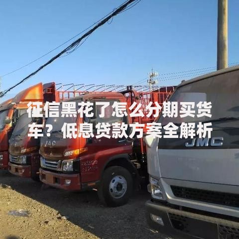征信黑花了怎么分期买货车？低息贷款方案全解析