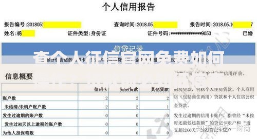 查个人征信官网免费如何操作？贷款前必知征信查询全攻略
