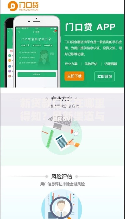 新贷款口子在哪里得知？最新渠道与权威平台解析