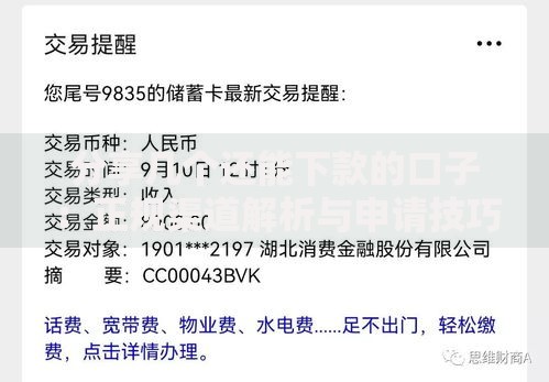 分享几个还能下款的口子：正规渠道解析与申请技巧