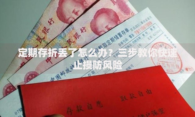 定期存折丢了怎么办？三步教你快速止损防风险