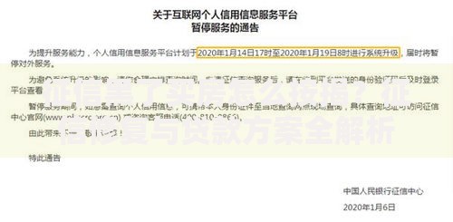征信黑了买房怎么按揭?征信修复与贷款方案全解析 征信黑了买房怎么按揭?征信修复与贷款方案全解析