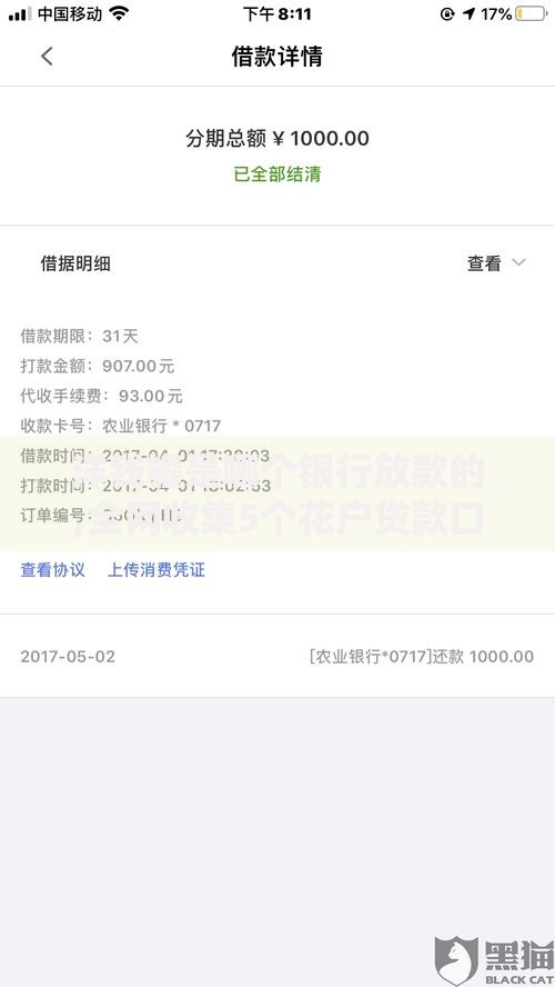 洋钱罐是哪个银行放款的,全网收集5个花户贷款口子秒下的
