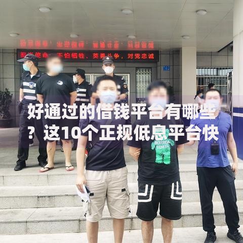 好通过的借钱平台有哪些？这10个正规低息平台快速到账