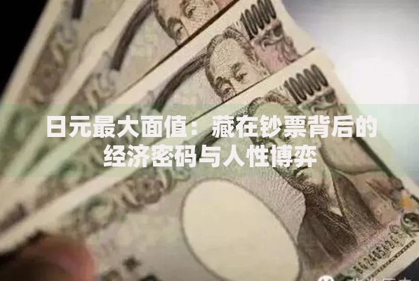 日元最大面值：藏在钞票背后的经济密码与人性博弈