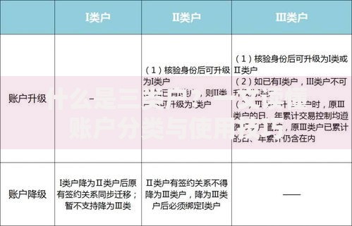 什么是三类户？一文读懂账户分类与使用技巧
