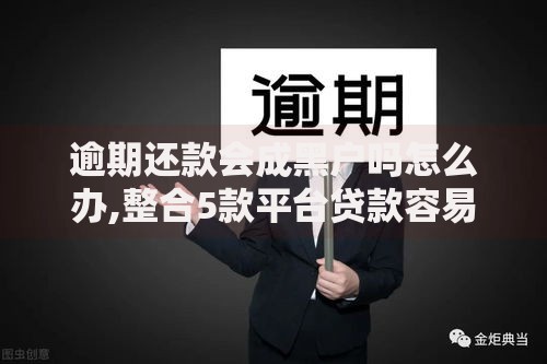 逾期还款会成黑户吗怎么办,整合5款平台贷款容易