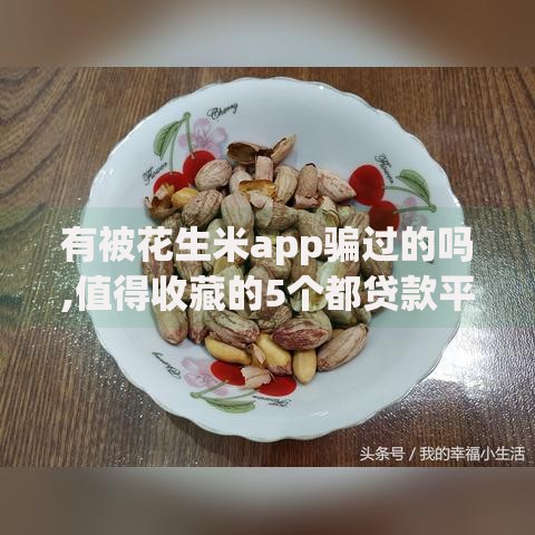 有被花生米app骗过的吗,值得收藏的5个都贷款平台