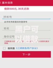 黑户可以借款的小额平台2025,归纳整理5个平台借钱正规利息最低