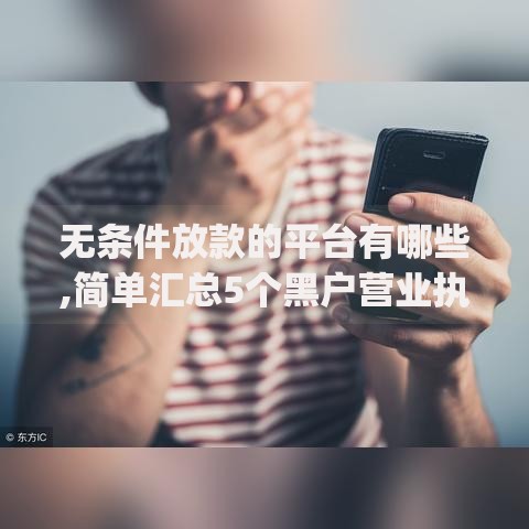 无条件放款的平台有哪些,简单汇总5个黑户营业执照贷款app口子