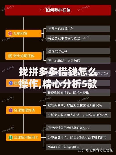 找拼多多借钱怎么操作,精心分析5款哪些贷款平台上征信 找拼多多借钱怎么操作,精心分析5款哪些贷款平台上征信