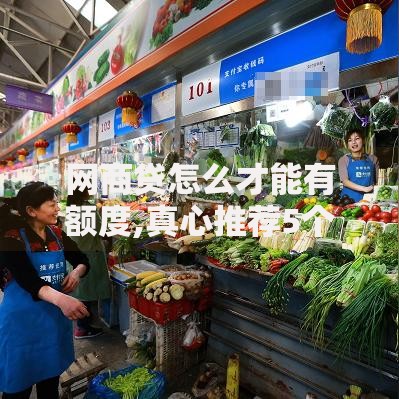 网商贷怎么才能有额度,真心推荐5个大型贷款平台 网商贷怎么才能有额度,真心推荐5个大型贷款平台