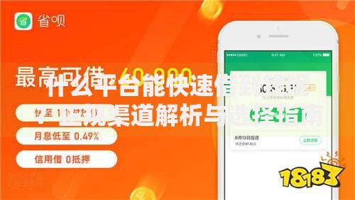 什么平台能快速借到钱呢？正规渠道解析与选择指南