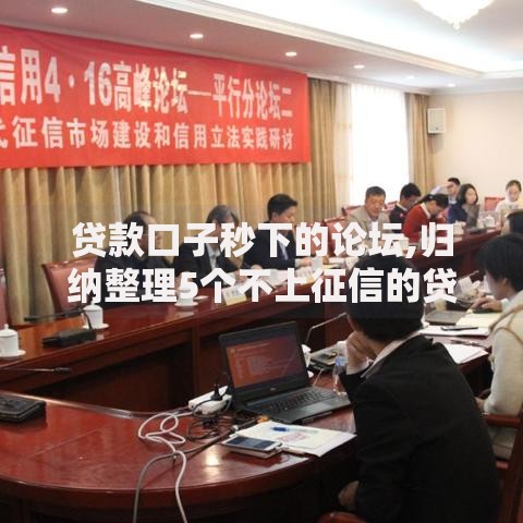 贷款口子秒下的论坛,归纳整理5个不上征信的贷款平台