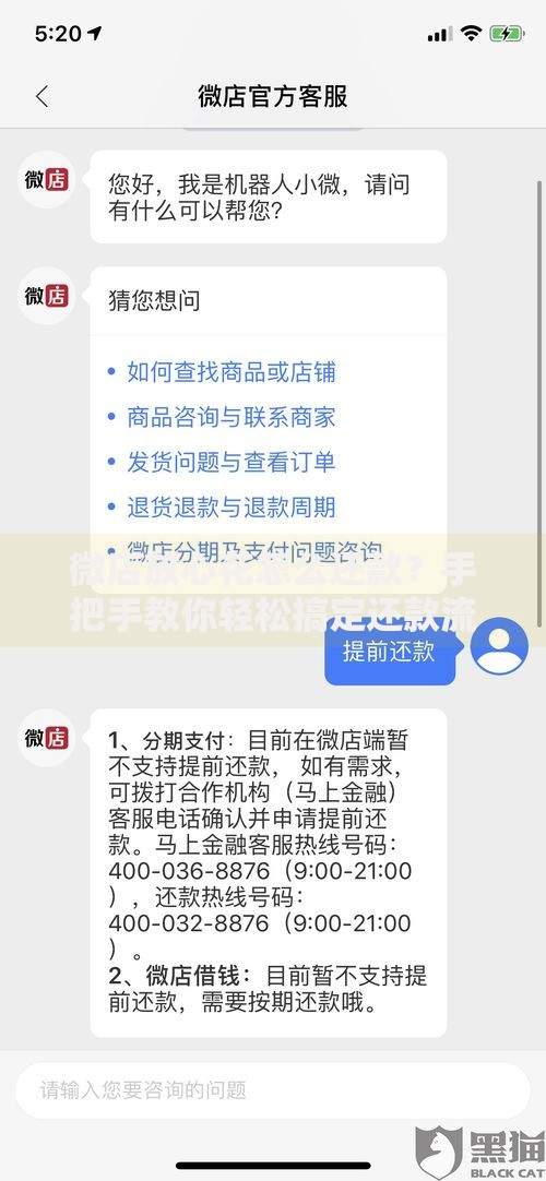 微店放心花怎么还款？手把手教你轻松搞定还款流程