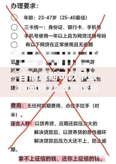 当前逾期可以下款的网贷22岁申请条件与平台解析