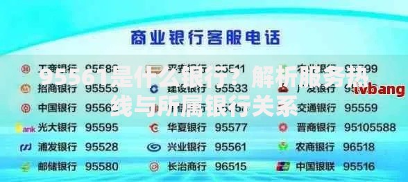 95561是什么银行？解析服务热线与所属银行关系