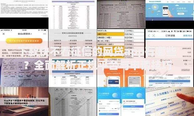 下款快不看征信的网贷app有哪些？全面解析正规平台与申请技巧