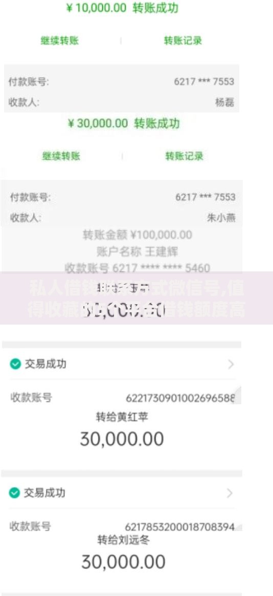 私人借钱联系方式微信号,值得收藏的5个平台借钱额度高 私人借钱联系方式微信号,值得收藏的5个平台借钱额度高