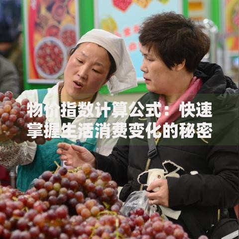 物价指数计算公式：快速掌握生活消费变化的秘密