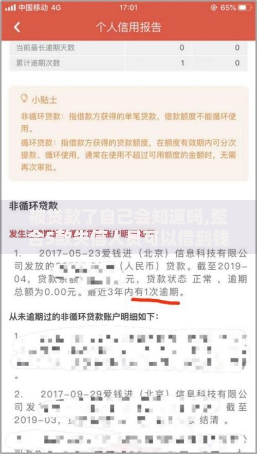 被贷款了自己会知道吗,整合5款失信人员可以借到钱的软件