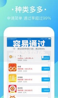 容易通过借款软件有哪些？低门槛快速审核攻略解析