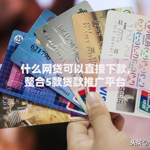 什么网贷可以直接下款,整合5款贷款推广平台