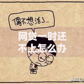 网贷一时还不上怎么办呢,为您介绍5款网贷口子