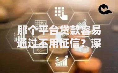 那个平台贷款容易通过不用征信？深度解析正规低门槛渠道