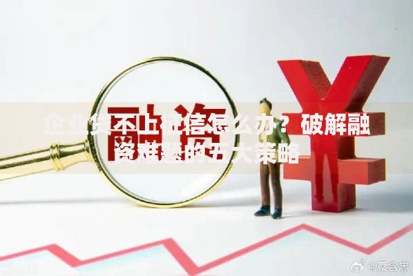 企业贷不上征信怎么办？破解融资难题的五大策略