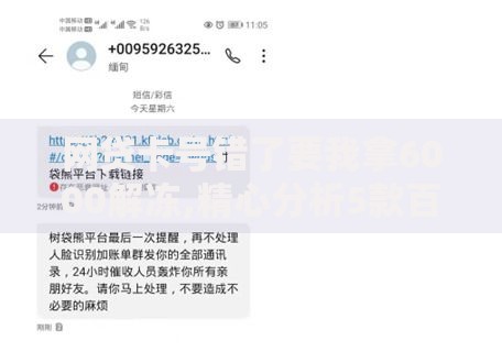 网贷卡号错了要我拿6000解冻,精心分析5款百分百下款的借款平台