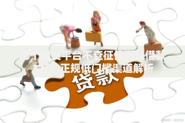 哪个网贷平台不查征信可以借款1万?正规低门槛渠道解析 哪个网贷平台不查征信可以借款1万?正规低门槛渠道解析