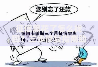 征信黑花了怎么找回?三步修复指南助你快速恢复信用 征信黑花了怎么找回?三步修复指南助你快速恢复信用