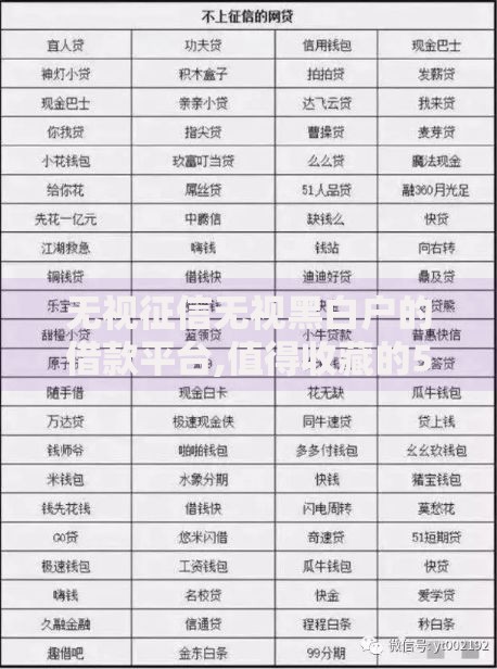 无视征信无视黑白户的借款平台,值得收藏的5个征信花而且其他软件借不出钱了还可以借到钱100%通过的平台