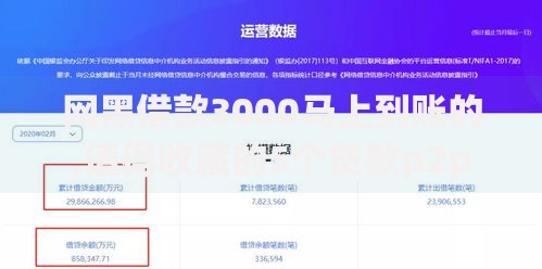 网黑借款3000马上到账的,值得收藏的5个贷款p2p平台 网黑借款3000马上到账的,值得收藏的5个贷款p2p平台