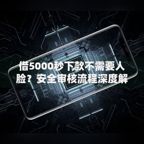 借5000秒下款不需要人脸?安全审核流程深度解析 借5000秒下款不需要人脸?安全审核流程深度解析
