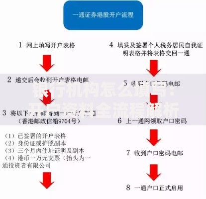 银行机构怎么填写：开户资料全流程解析及避坑指南