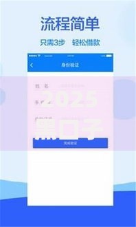 2025黑口子贷款app有哪些特征与风险规避