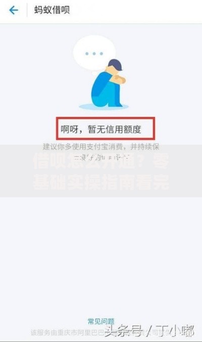 借呗怎么开通？零基础实操指南看完就会用