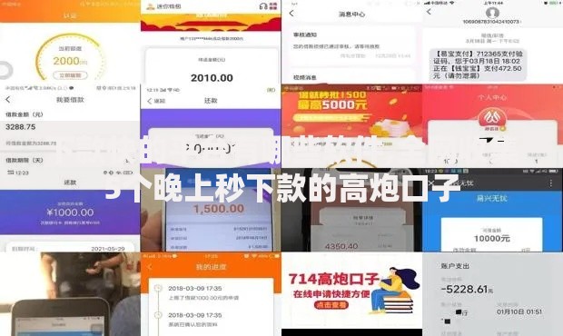 下款快的平台有哪些软件,全网收集5个晚上秒下款的高炮口子 下款快的平台有哪些软件,全网收集5个晚上秒下款的高炮口子