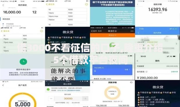 借3000不看征信的口子,隆重介绍5个借款平台夜间 借3000不看征信的口子,隆重介绍5个借款平台夜间