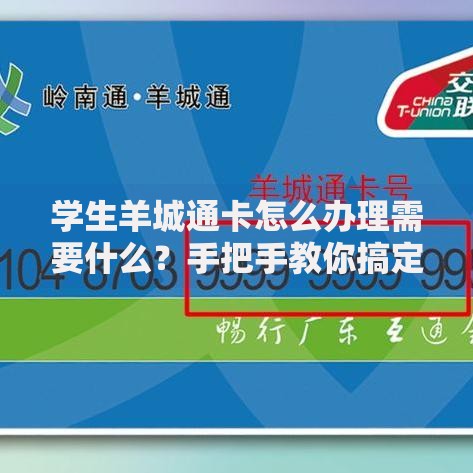 学生羊城通卡怎么办理需要什么?手把手教你搞定广州交通优惠 学生羊城通卡怎么办理需要什么?手把手教你搞定广州交通优惠