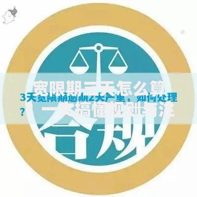 宽限期三天怎么算？一文搞懂规则与注意事项